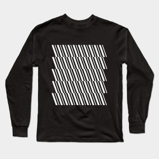 geometric curvy lines Long Sleeve T-Shirt